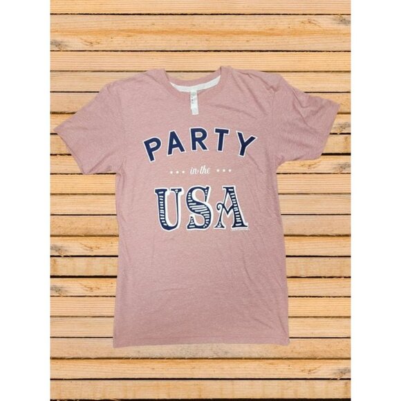 Party In The USA Graphic T-Shirt Women's Size Small - Picture 1 of 1
